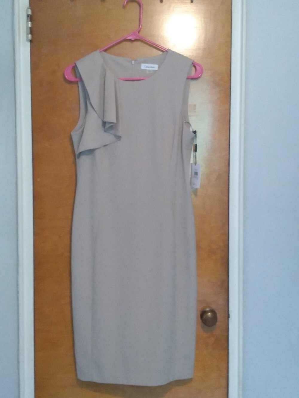 Calvin Klein Taupe Dress